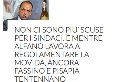Anteprima Affaritaliani.it/ Appello per la legalità e la salute contro la movida selvaggia