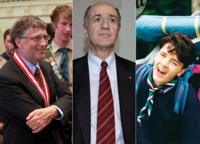 Da Renzi a Passera a Bill Gates: “Lo scoutismo forma grandi manager”