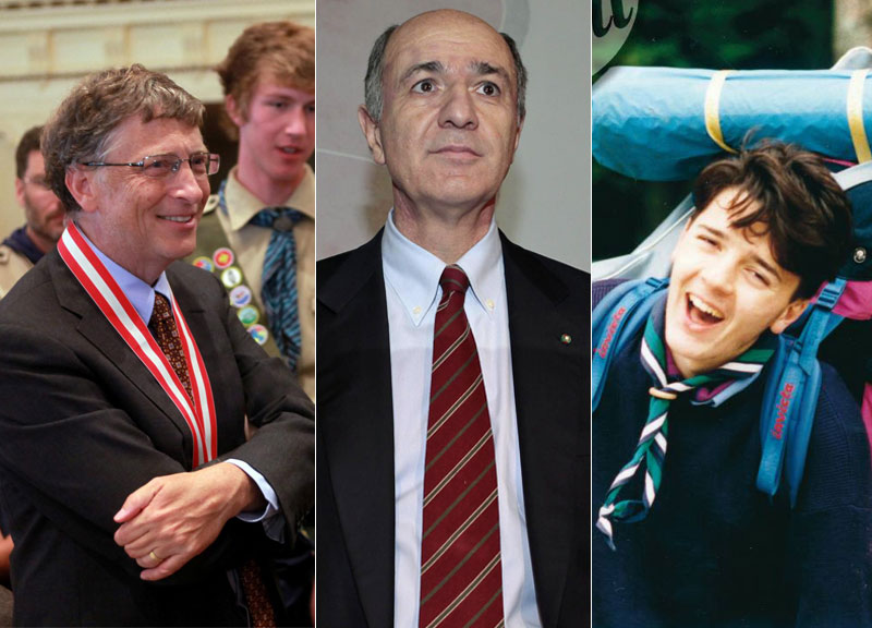 Da Renzi a Passera a Bill Gates: “Lo scoutismo forma grandi manager” Da Renzi a Passera a Bill Gates: “Lo scoutismo forma grandi manager”