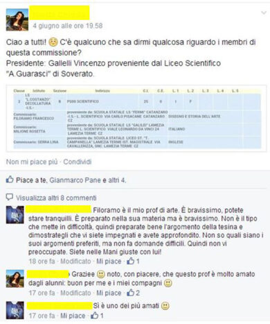 Studenti e ansia da maturità, spiano i commissari esterni sul web