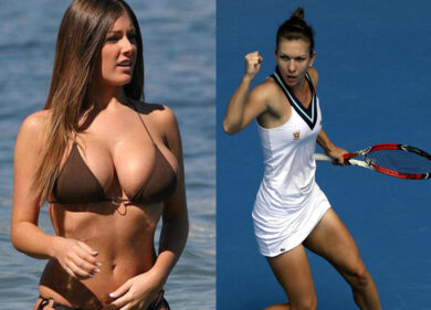 Simona Halep sfida la Sharapova e le domande sul seno