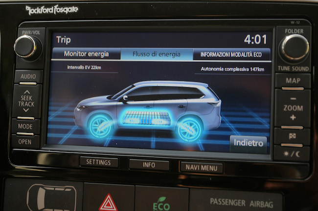 Mitsubishi Outlander PHEV oltre l’ibrido Mitsubishi Outlander PHEV oltre l’ibrido