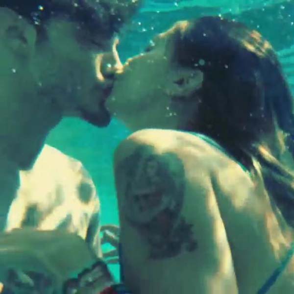 Belen e Stefano, passione sott’acqua Belen e Stefano, passione sott’acqua