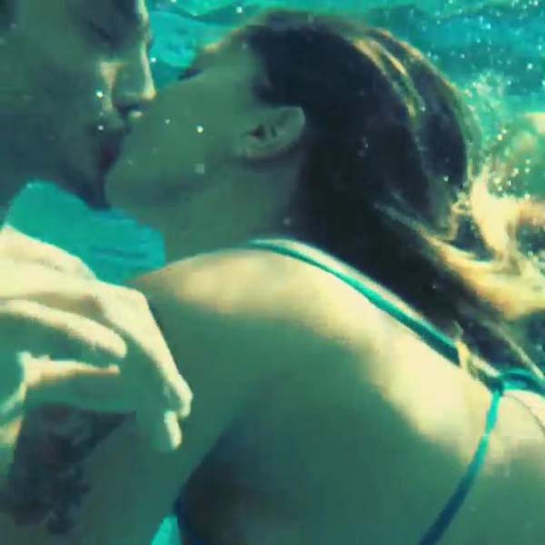 Belen e Stefano, passione sott’acqua Belen e Stefano, passione sott’acqua