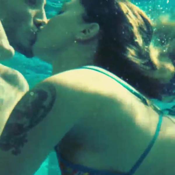 Belen e Stefano, passione sott’acqua Belen e Stefano, passione sott’acqua