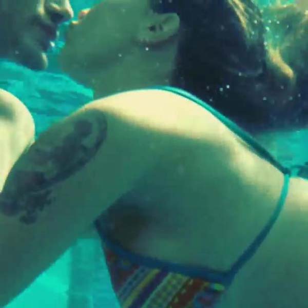 Belen e Stefano, passione sott’acqua Belen e Stefano, passione sott’acqua