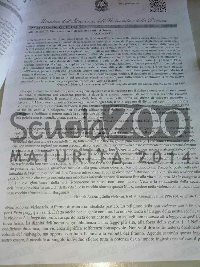 Quasimodo, Europa e violenza. Maturità, tracce e soluzioni sul web