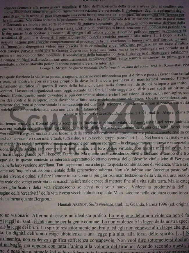 Quasimodo, Europa e violenza. Maturità, tracce e soluzioni sul web