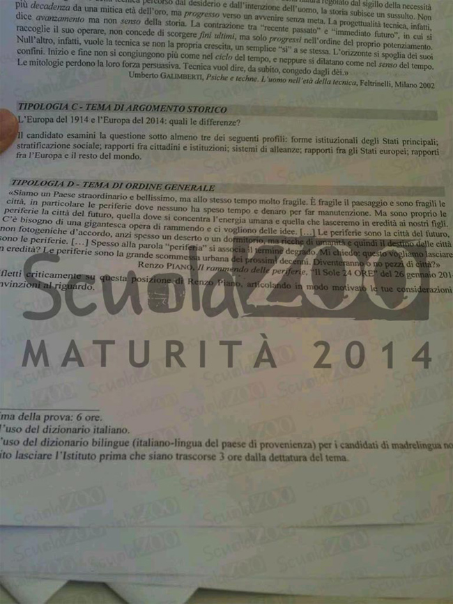 Quasimodo, Europa e violenza. Maturità, tracce e soluzioni sul web