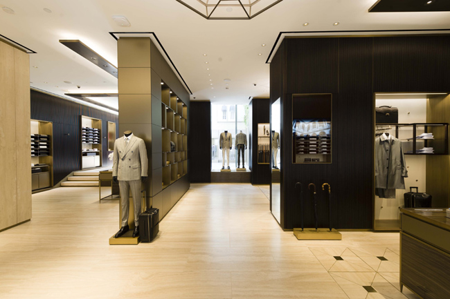 Sei sarti e guardaroba in 3D: Brioni apre a Milano lo store più grande Sei sarti e guardaroba in 3D: Brioni apre a Milano lo store più grande