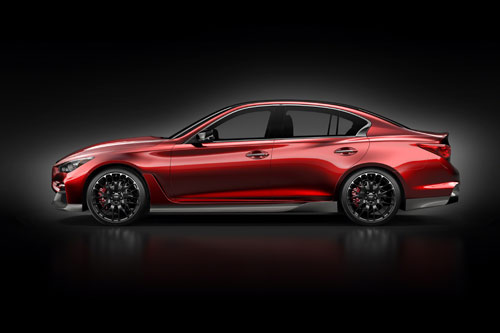 Infiniti Q50 Eau Rouge in passerella al “Festival of Speed” di Goodwood
