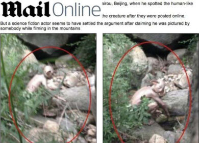 Gollum o alieno? Immortalata una creatura non umana. Ma…