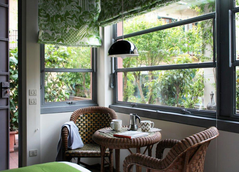 Mobili di design e palazzo ottocentesco: a Milano il b&b di charme Mobili di design e palazzo ottocentesco: a Milano il b&b di charme
