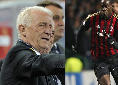 Trapattoni: “Balotelli non è un campione con la C maiuscola” Trapattoni: “Balotelli non è un campione con la C maiuscola”