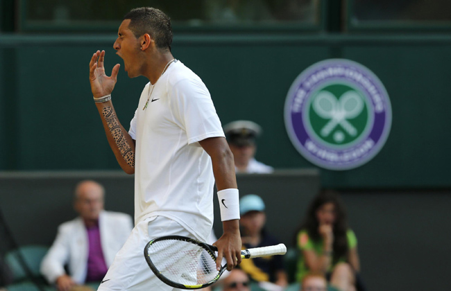 Tennis, Wimbledon: impresa Kyrgios, fuori Nadal Tennis, Wimbledon: impresa Kyrgios, fuori Nadal