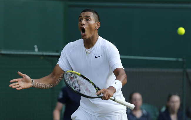 Tennis, Wimbledon: impresa Kyrgios, fuori Nadal Tennis, Wimbledon: impresa Kyrgios, fuori Nadal