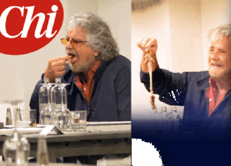 Grillo e gli occhiali auto-griffati Grillo e gli occhiali auto-griffati