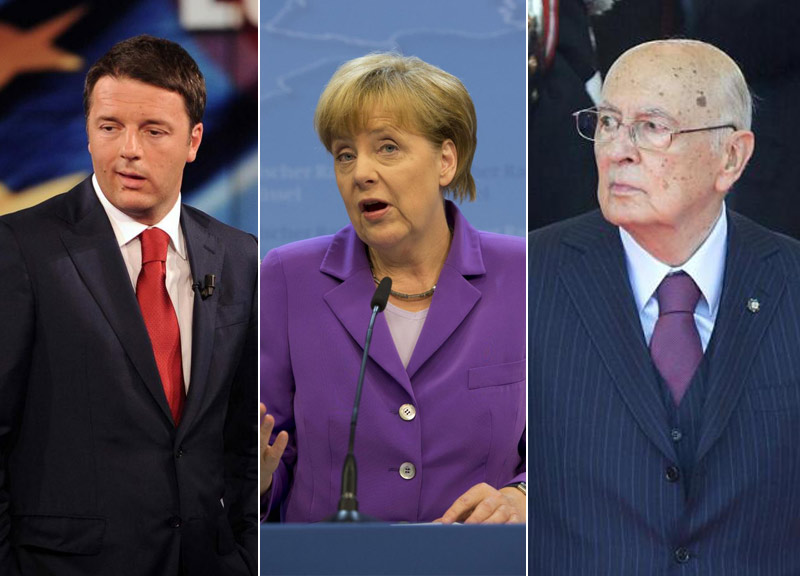 Napolitano striglia Renzi. “Non litigare con la Germania” Napolitano striglia Renzi. “Non litigare con la Germania”