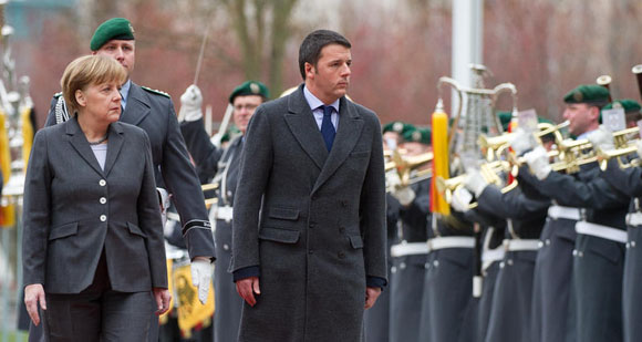 La Germania frena. Matteo ha sbagliato i conti. #renzinoncifregare