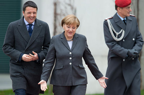 La Germania frena. Matteo ha sbagliato i conti. #renzinoncifregare