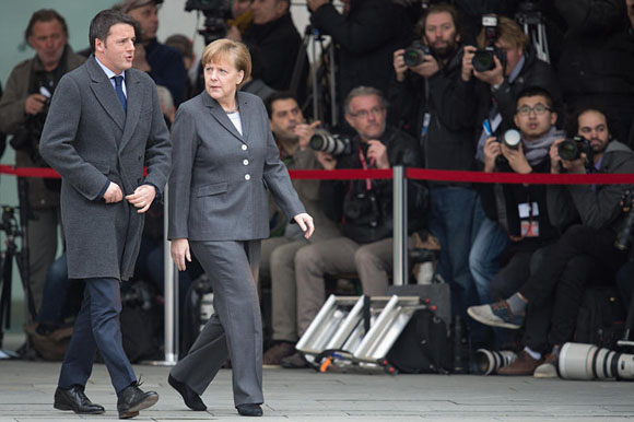 La Germania frena. Matteo ha sbagliato i conti. #renzinoncifregare