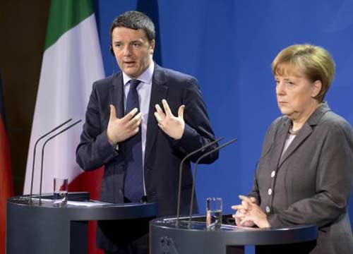 La Germania frena. Matteo ha sbagliato i conti. #renzinoncifregare