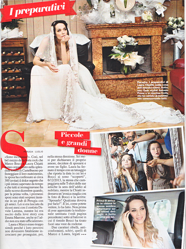 Laura Chiatti è incinta. Le foto del matrimonio Laura Chiatti è incinta. Le foto del matrimonio