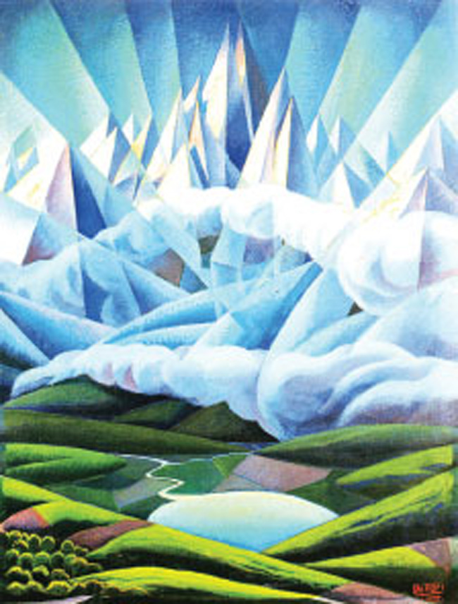Le tele futuriste di Gerardo Dottori all’Estorick Collection of Modern Art di Londra