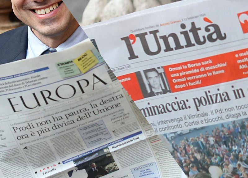 Il Pd pensa ad accorpare Unità ed Europa. Santanché-Ferrari in cordata per rilevarli Il Pd pensa ad accorpare Unità ed Europa. Santanché-Ferrari in cordata per rilevarli