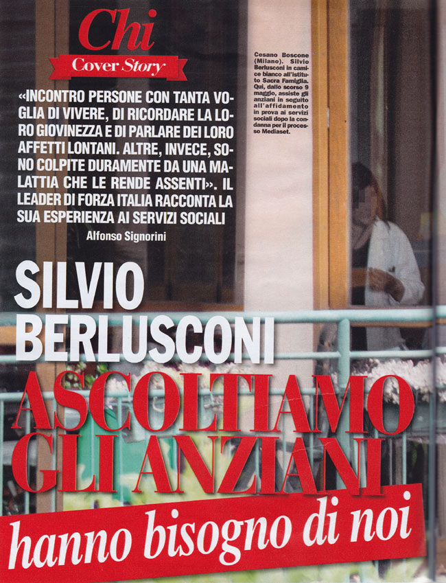 Con Silvio a Cesano Boscone. Che spreco di forze dell’ordine Con Silvio a Cesano Boscone. Che spreco di forze dell’ordine