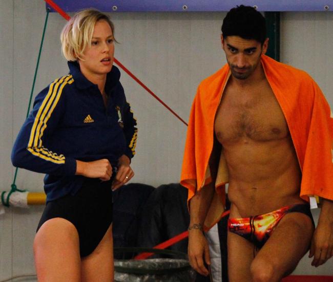 Pellegrini-Magnini, doccia bollente