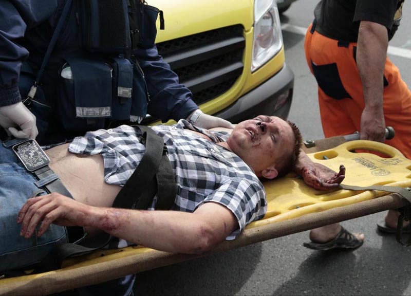 Deraglia treno della metropolitana a Mosca: morti e feriti Deraglia treno della metropolitana a Mosca: morti e feriti
