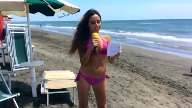 #inviatainbikini, primo giorno di lavoro