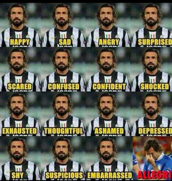 Allegri con il parrucchino: ironie e proteste dei tifosi juventini sul web