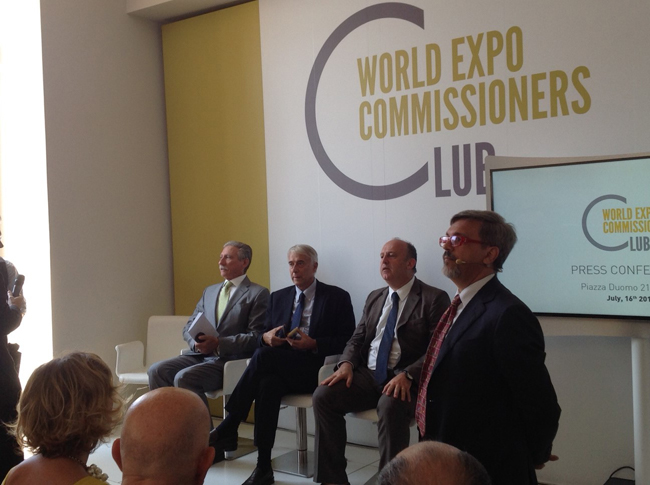 Expo 2015, nasce a Milano il Club dei Commissari Expo 2015, nasce a Milano il Club dei Commissari