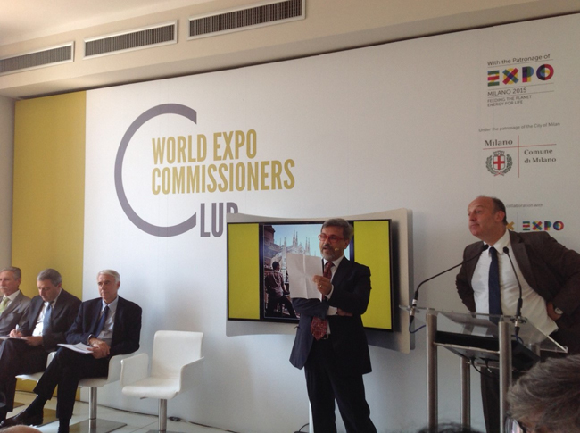 Expo 2015, nasce a Milano il Club dei Commissari Expo 2015, nasce a Milano il Club dei Commissari