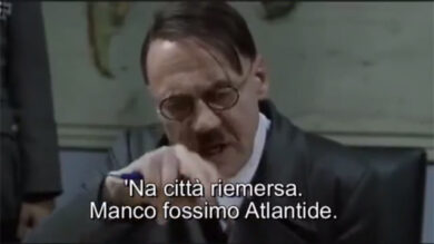 Bombe d’acqua, torna la furia Hitler. “L’Atac me deve da’ er canotto”