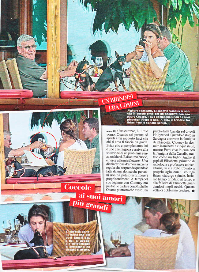 Elisabetta Canalis si sposa a settembre Elisabetta Canalis si sposa a settembre