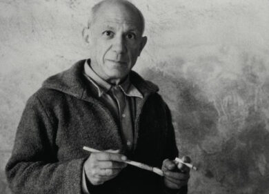 Picasso del 1908 esposto a Parigi. Volto femminile del periodo cubista