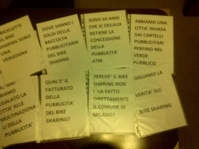 Bike sharing a Milano, inaugurazione con polemica