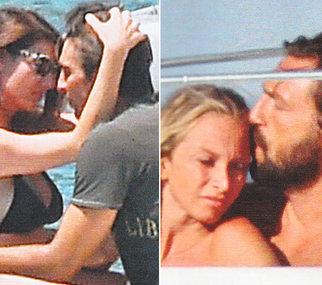 Pirlo ipnotizzato dal lato B di Valentina Roversi. E Buffon-D’Amico.. Pirlo ipnotizzato dal lato B di Valentina Roversi. E Buffon-D’Amico..