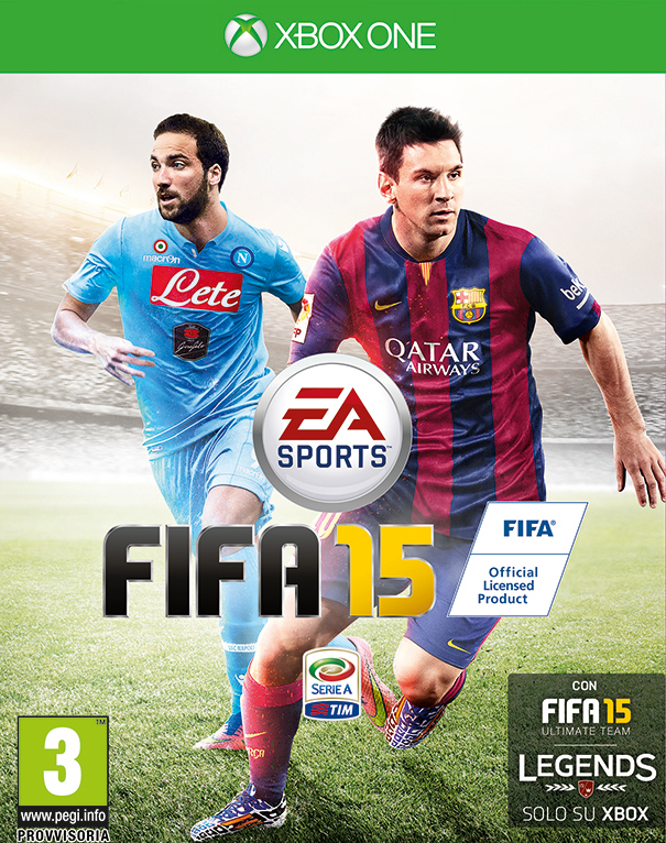 Higuain star di un Fifa 2015 rivoluzionario insieme a Leo Messi Higuain star di un Fifa 2015 rivoluzionario insieme a Leo Messi