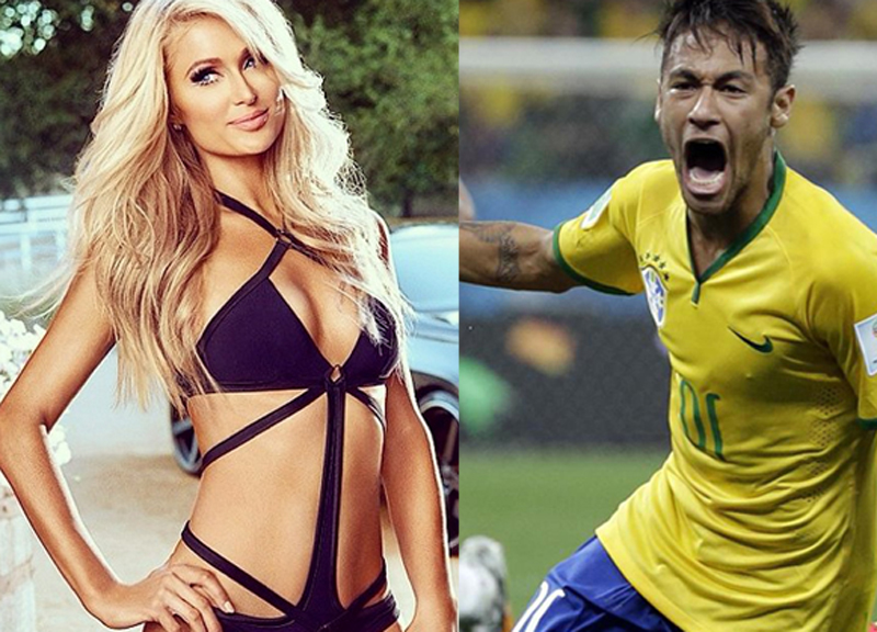 Neymar dimentica il 7-1 mondiale con Paris Hilton a Ibiza