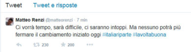 Primo ok alle riforme con 183 sì. Le opposizioni fuori dall’Aula