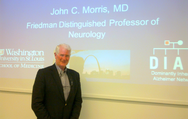 Lo scienziato John Morris è a capo dello studio transnazionale DIAN, finanziato da National Institute on Aging (NIA), su cui il Lo scienziato John Morris è a capo dello studio transnazionale DIAN, finanziato da National Institute on Aging (NIA), su cui il