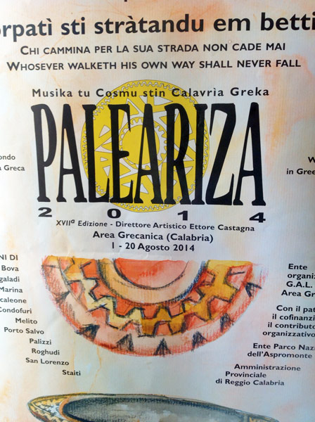Calabria, sound etnico al Paleariza. Il 20 si chiude con la pizzica Calabria, sound etnico al Paleariza. Il 20 si chiude con la pizzica