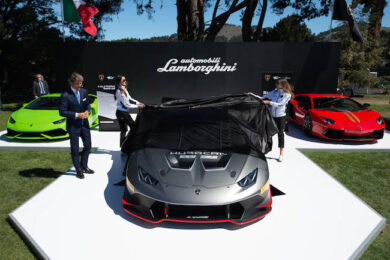 La Lamborghini Huracán LP 620-2 Super Trofeo debutta  al “The Quail “ di Pebble Beach