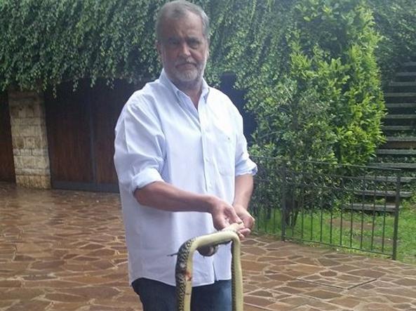 Calderoli, serpente in casa. Lo uccide: polemica Calderoli, serpente in casa. Lo uccide: polemica