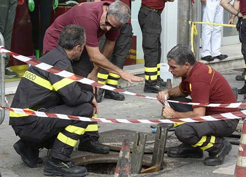 Monteverde, esplosione sotterranea.Tre operai feriti, due molto gravi