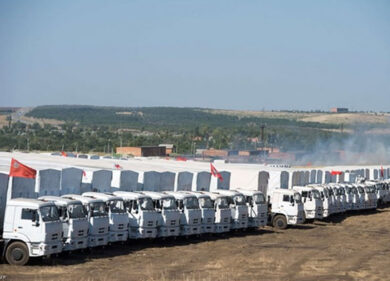 Convoglio russo entra in Ucraina. Italia: grave violazione unilaterale